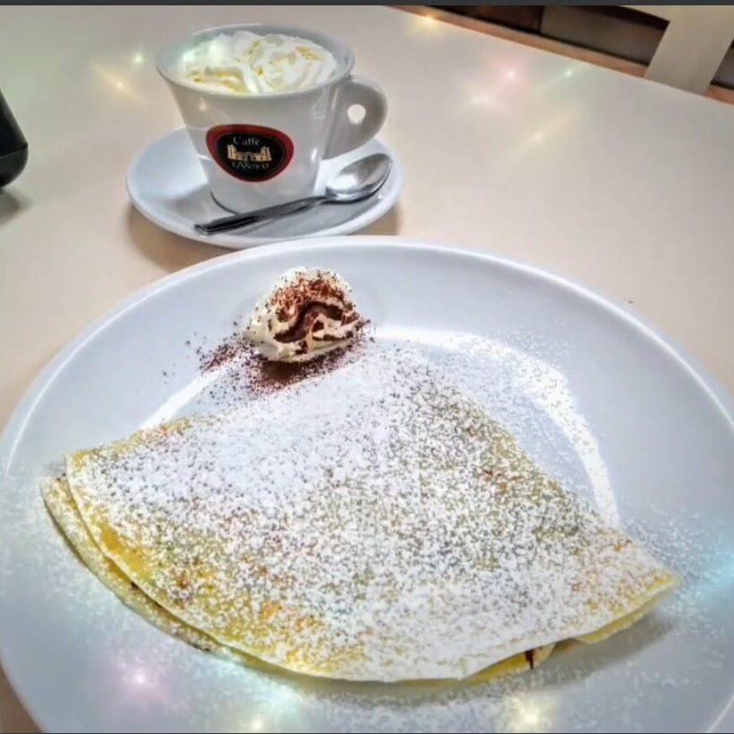 Crepes con nutella, marmellate, miele