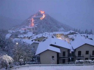 Montecreto con la neve