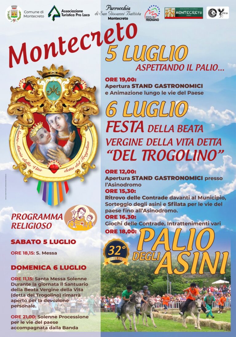 Palio degli Asini a Montecreto 2025